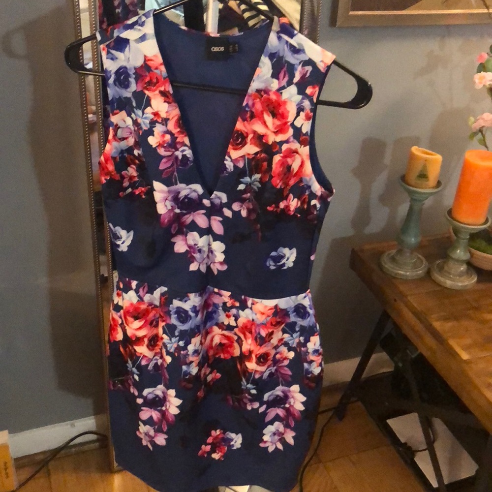 ASOS floral scuba dress! Gorgeous! $35